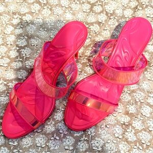 Pink Christian Louboutin Women's Sandals 39.5 (US9.5/fits like 9) Like New!